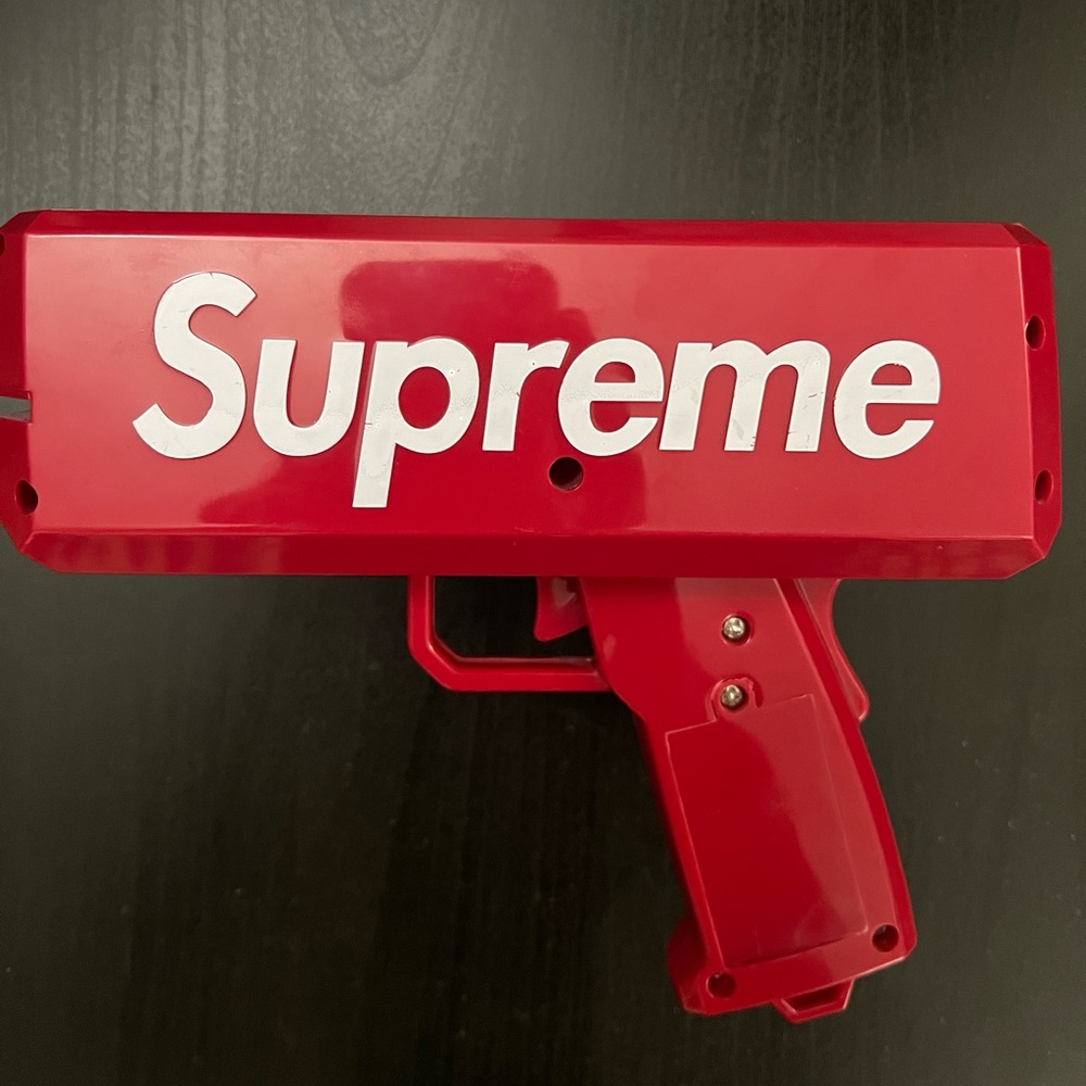 Supreme Cash Cannon Money gun red Used